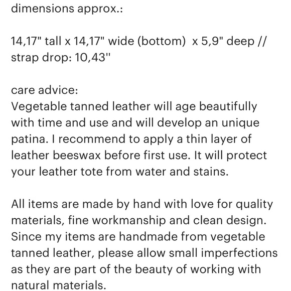 Sjaelv Leather Tote - Picture 9 of 14